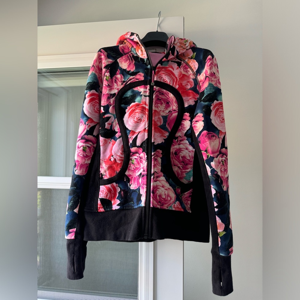 Lululemon Floral Scuba Hoodie